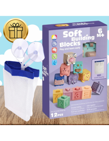 Miękkie kreatywne klocki sensoryczne...
