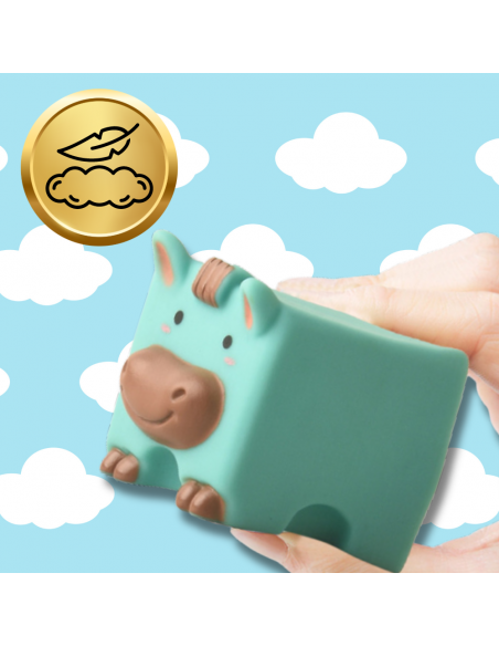 Miękkie kreatywne klocki sensoryczne dla niemowląt dzieci funkcja gryzaka 13 el.