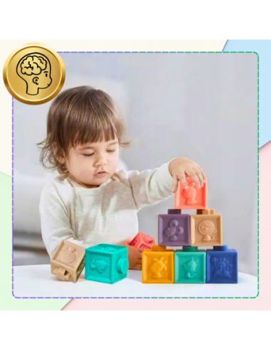 Miękkie kreatywne klocki sensoryczne...