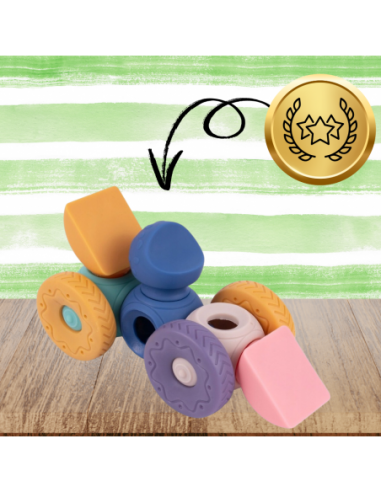 Miękkie kreatywne klocki sensoryczne...