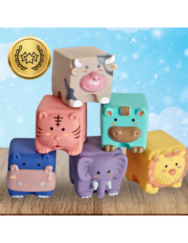 Miękkie kreatywne klocki sensoryczne...