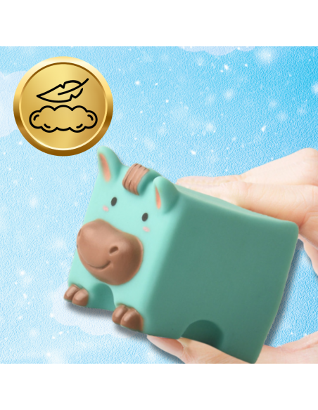 Miękkie kreatywne klocki sensoryczne dla niemowląt dzieci funkcja gryzaka 12 el.