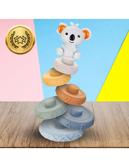 Miękkie kreatywne klocki sensoryczne dla niemowląt dzieci funkcja gryzaka 13 el.