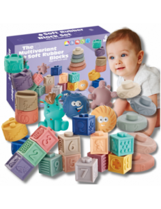 Miękkie kreatywne klocki...