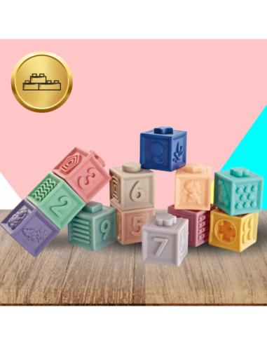 Miękkie kreatywne klocki sensoryczne...