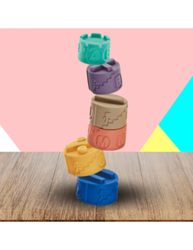 Miękkie kreatywne klocki sensoryczne...