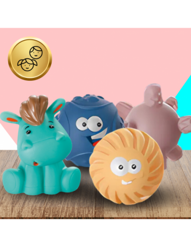 Miękkie kreatywne klocki sensoryczne...