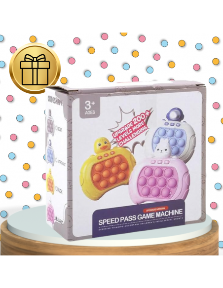 ELEKTRONICZNA GRA ZRĘCZNOŚCIOWA POP IT ANTYSTRESOWA DLA DZIECI I DOROSŁYCH KACZKA