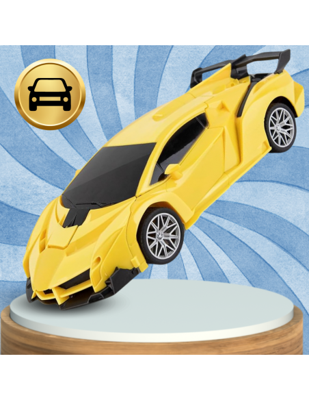 ZDALNIE STEROWANY SAMOCHÓD NA PILOTA DLA DZIECI TRANSFORMACJA W ROBOTA