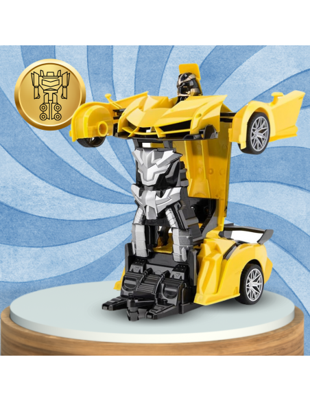 ZDALNIE STEROWANY SAMOCHÓD NA PILOTA DLA DZIECI TRANSFORMACJA W ROBOTA