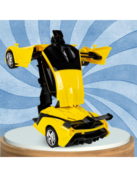 ZDALNIE STEROWANY SAMOCHÓD NA PILOTA DLA DZIECI TRANSFORMACJA W ROBOTA