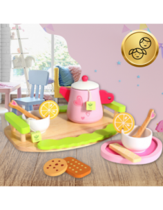 DREWNIANY SERWIS DO HERBATY... 2