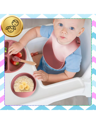 Śliniak dla Dzieci Silikonowy z...