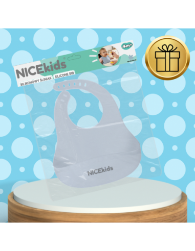 Śliniak dla Dzieci Silikonowy z...