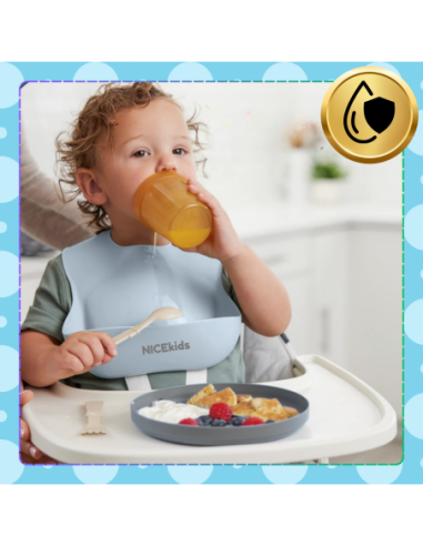 Śliniak dla Dzieci Silikonowy z...