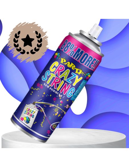 SERPENTYNA KONFETTI W SPRAYU NEON NA URODZINY IMPREZĘ ZIELONY 250 ML