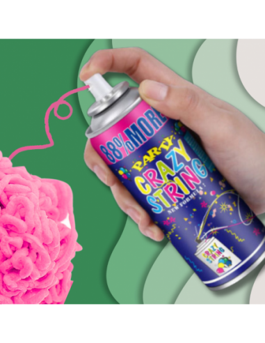 SERPENTYNA KONFETTI W SPRAYU NEON NA...