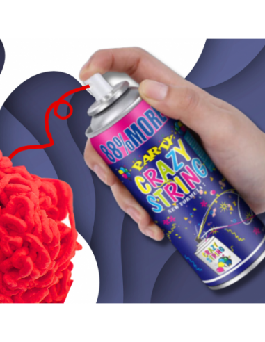 SERPENTYNA KONFETTI W SPRAYU NEON NA...