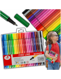 ZESTAW CIENKOPISÓW KOLOROWE...