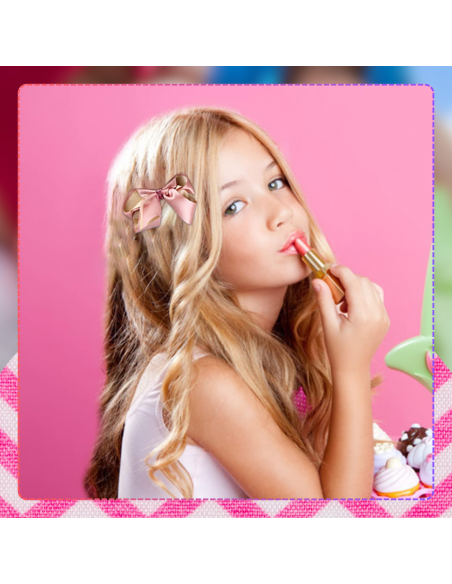 ZESTAW OZDÓB DO WŁOSÓW DLA DZIEWCZYNKI  GUMKI SPINKI + PUDEŁKO