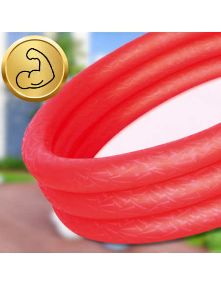 DMUCHANY BASEN BASENIK BRODZIK DLA DZIECI CZERWONY 122 CM X 25 CM BESTWAY