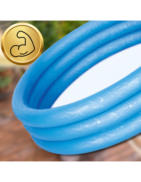 DMUCHANY BASEN BASENIK BRODZIK DLA DZIECI NIEBIESKI 122 CM X 25 CM BESTWAY