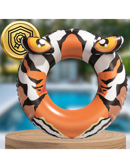 BESTWAY KOŁO DMUCHANE DO PŁYWANIA KÓŁKO PLAŻOWE TYGRYS DUŻE 91 CM
