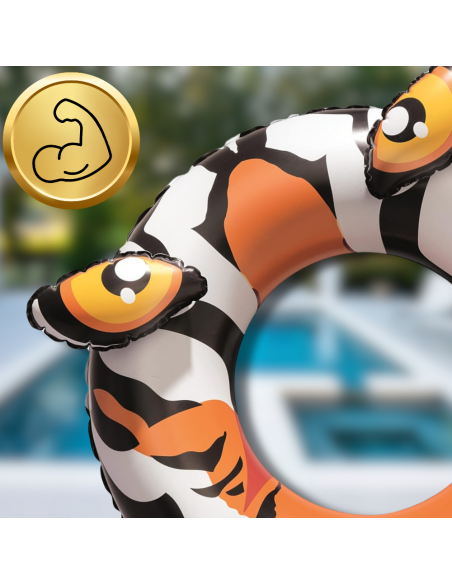 BESTWAY KOŁO DMUCHANE DO PŁYWANIA KÓŁKO PLAŻOWE TYGRYS DUŻE 91 CM