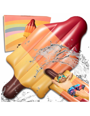 MATERAC DMUCHANY DO PŁYWANIA PLAŻA NA...