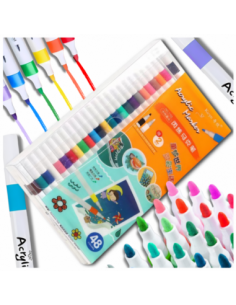 FLAMASTRY PISAKI AKRYLOWE...