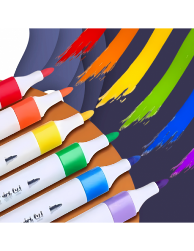 FLAMASTRY PISAKI AKRYLOWE DO RÓŻNYCH...