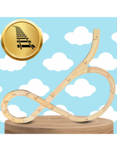 DREWNIANA KOLEJKA TOR... 2