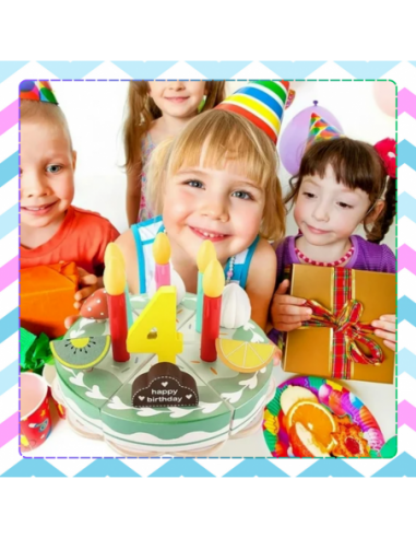 DREWNIANY TORT CIASTO DO KROJENIA...