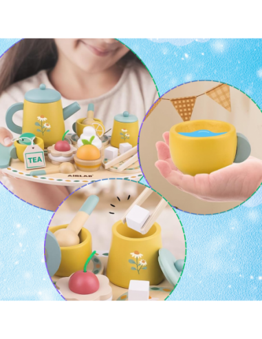 DUŻY ZESTAW DO HERBATY KAWY DLA...