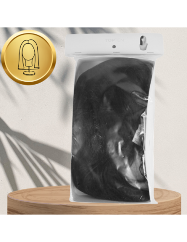 PERUKA WŁOSY KRÓTKIE CZARNO BIAŁE Z...