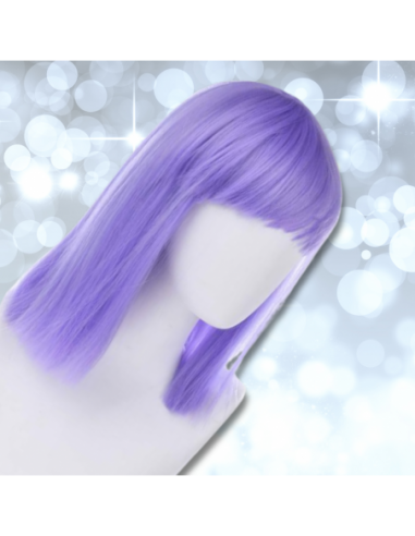 PERUKA WŁOSY DŁUGIE FIOLETOWA Z...