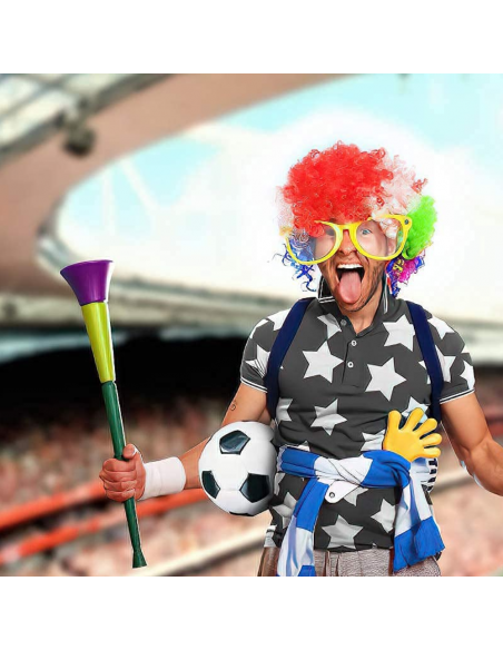 KOLOROWA PERUKA WŁOSY AFRO KARNAWAŁ PARTY FOTOBUDKA PANIEŃSKI URODZINY