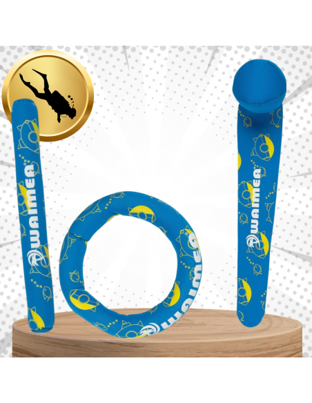 ZATOPKI ZABAWKA DO NURKOWANIA NAUKA PŁYWANIA BASEN DO WANNY WODY KÓŁKO