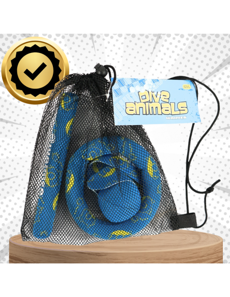 ZATOPKI ZABAWKA DO NURKOWANIA NAUKA PŁYWANIA BASEN DO WANNY WODY KÓŁKO