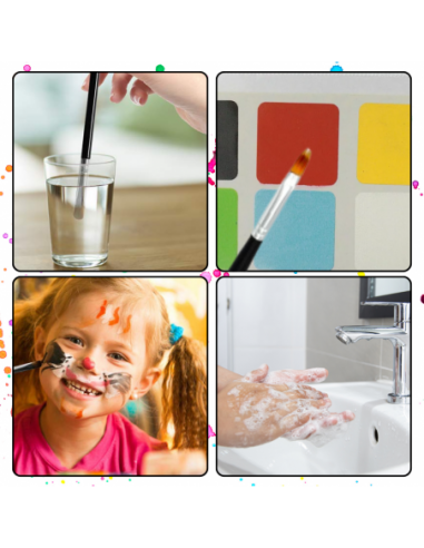 FARBY DO TWARZY ZMYWALNE FARBKI DO...