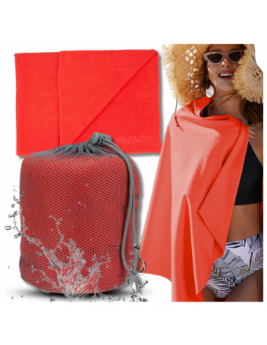 DUŻY RĘCZNIK PLAŻOWY SZYBKOSCHNĄCY Z...