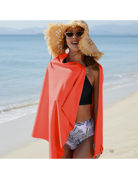 DUŻY RĘCZNIK PLAŻOWY SZYBKOSCHNĄCY Z MIKROFIBRY SPORTOWY NA SIŁOWNIĘ BASEN 120CM