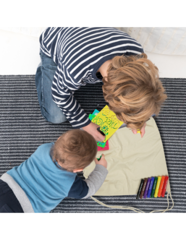 BAWEŁNIANA TORBA PLECAK WOREK  DO...