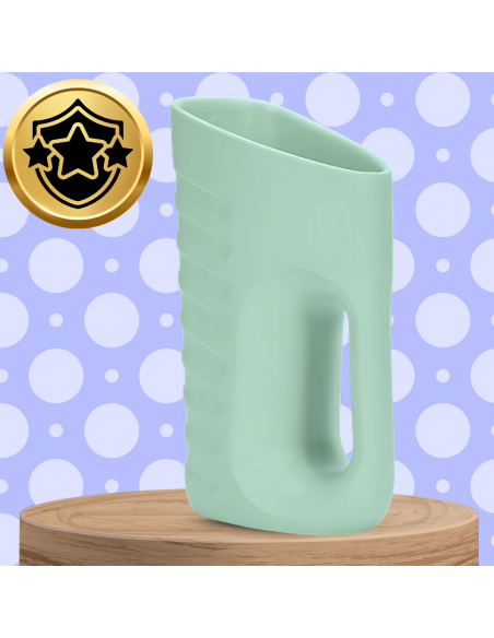 KUBEK DO MYCIA GŁOWY SPŁUKIWANIA WŁOSÓW NICEkids MIĘKKI DUŻY ZIELONY