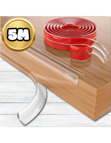 BEZBARWNA TAŚMA ZABEZPIECZAJĄCA KANTY...