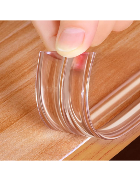 BEZBARWNA TAŚMA ZABEZPIECZAJĄCA KANTY MEBLI LISTWA NA ROGI OSŁONA KRAWĘDZI NICEKIDS 5m