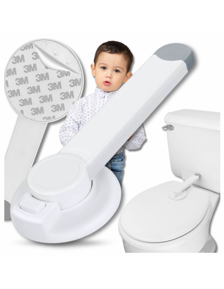ZABEZPIECZWNIE TOALETY BLOKADA PRZED OTWARCIEM DESKI WC TOALETOWEJ NICEKIDS