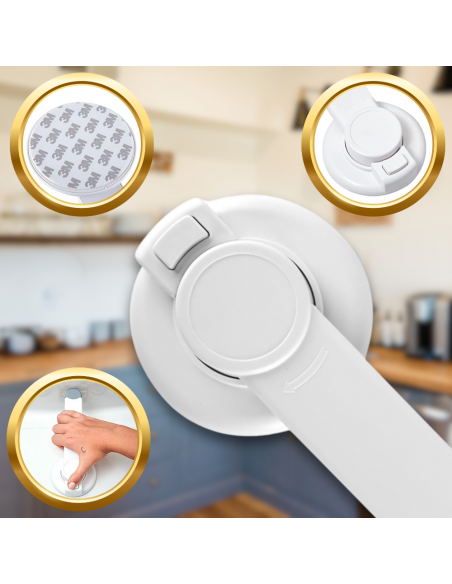 ZABEZPIECZWNIE TOALETY BLOKADA PRZED OTWARCIEM DESKI WC TOALETOWEJ NICEKIDS