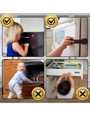 ZABEZPIECZENIA SZAFEK BLOKADA SZUFLAD...