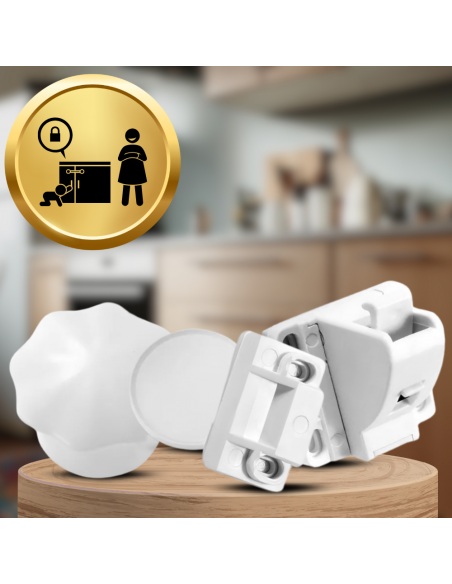 BLOKADA MAGNETYCZNA DO SZAFEK MAGNETYCZNE ZABEZPIECZENIE SZAFEK SZUFLAD